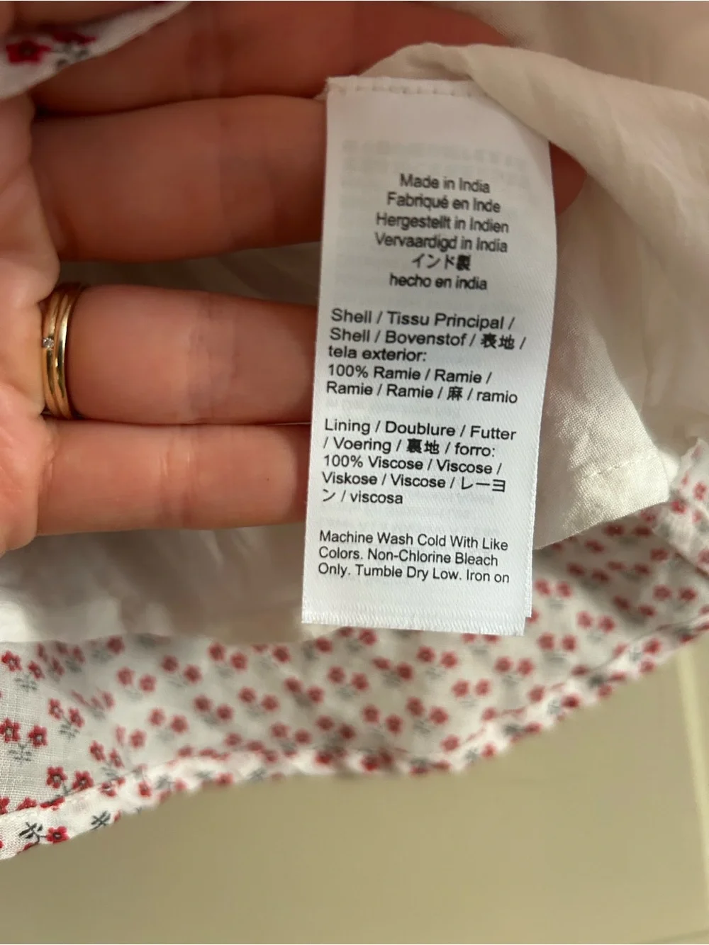 J.Crew Palermo Top in Ramie - Small